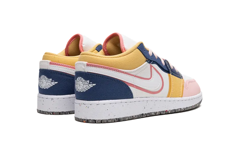 Air Jordan 1 Low SE GS “Multicolor Canvas” (DV1323-100)