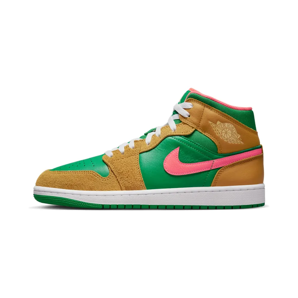 Jordan 1 Mid SE Wheat Watermelon (DX4332-700)