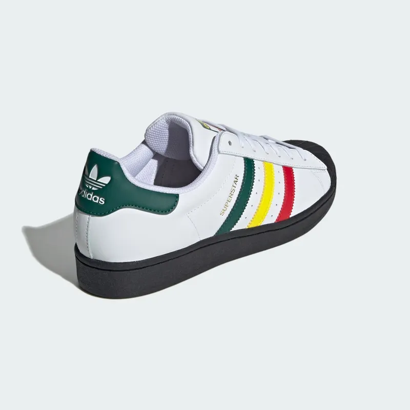 adidas Superstar Cloud White / Yellow / Collegiate Green (IH3120)