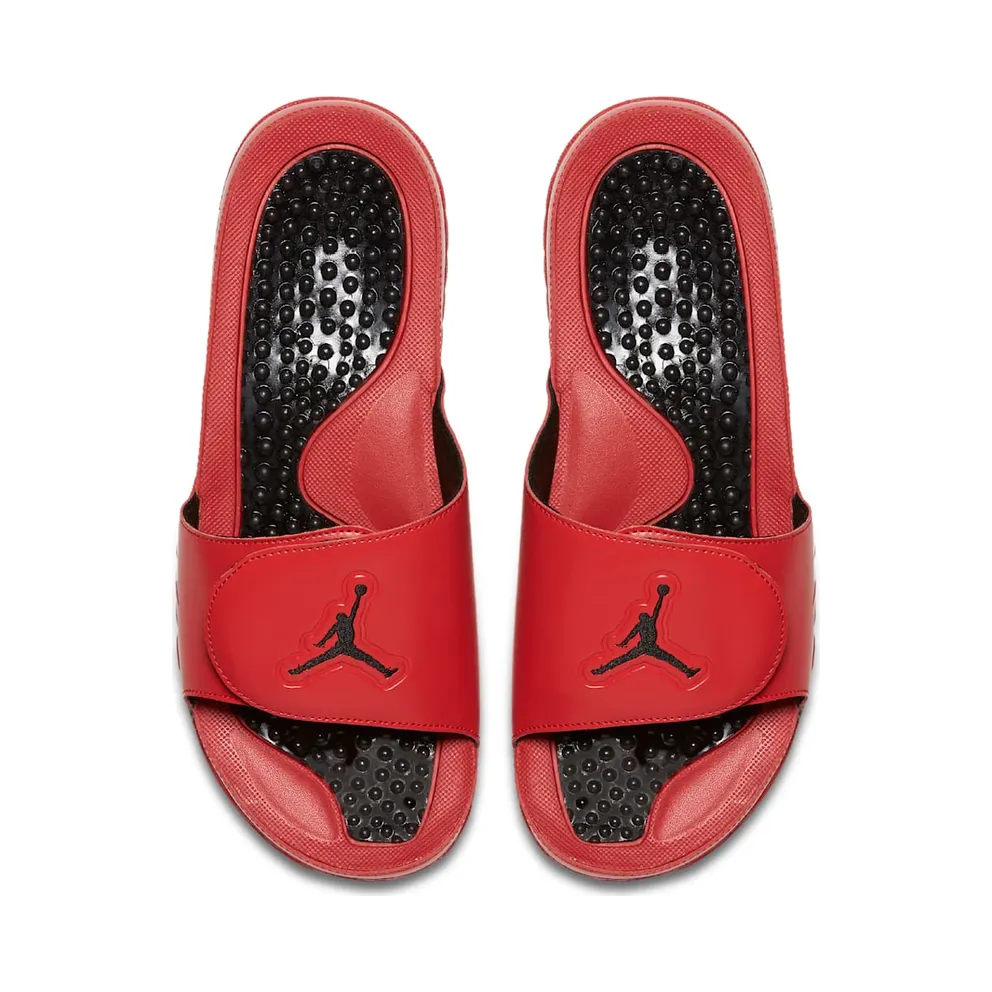 Jordan Hydro V Retro University Red/Black-Black (555501-601)