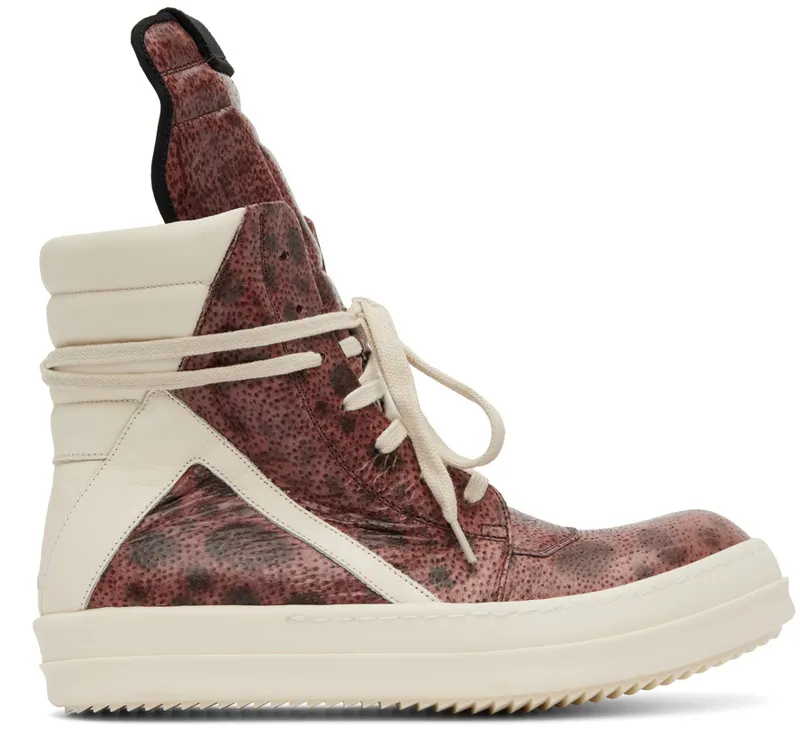 Rick Owens Pink Geobasket (RU01B1894 LSW)