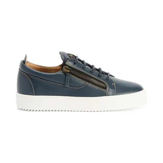 Giuseppe Zanotti Frankie mit doppeltem Reißverschluss “Blue” (RM50010001)