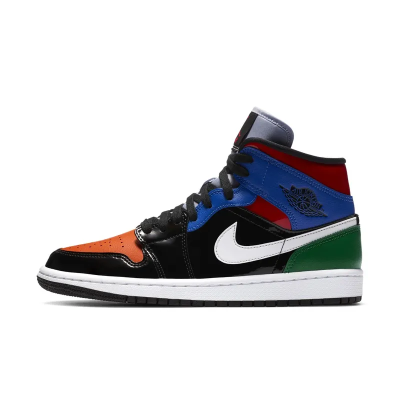Air Jordan WMNS 1 Mid SE ‘Multi Patent’ (2020) (CV5276-001)