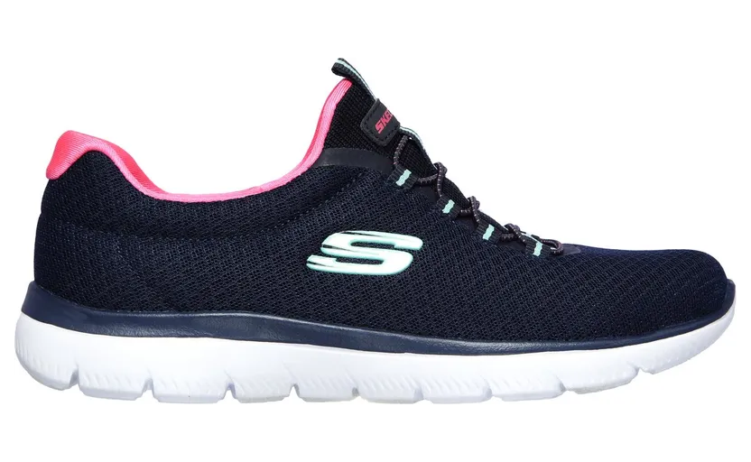 Skechers Summits Sneaker Marine/Heet Pink