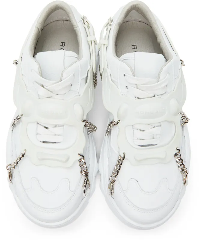 Rombaut White Boccacio II Harness Low-Top (S22-B-010)