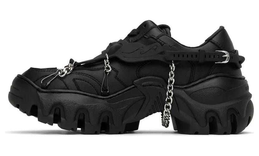 Rombaut Black Boccaccio II Harness Sneakers (S22-B-009) (3)