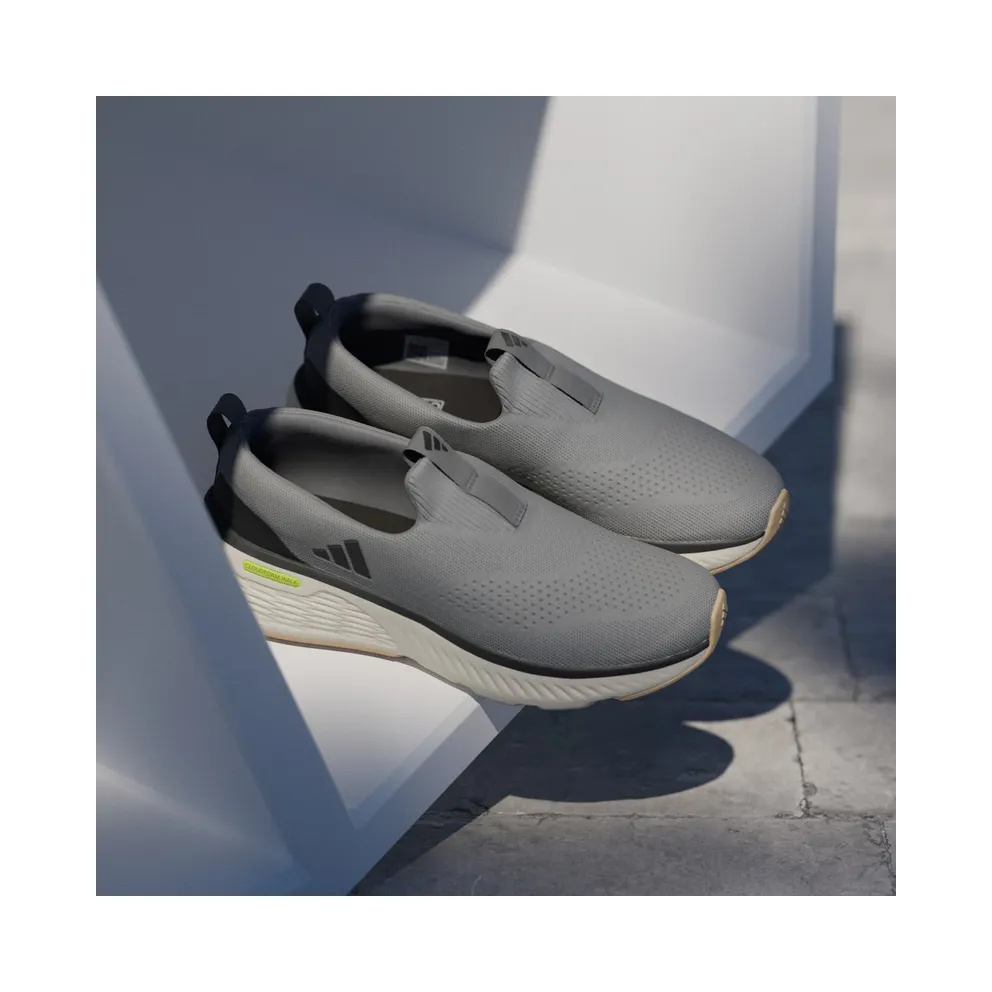 Adidas Cloudfoam Go Lounger Grey Three / Core Black / Off White (ID4021)