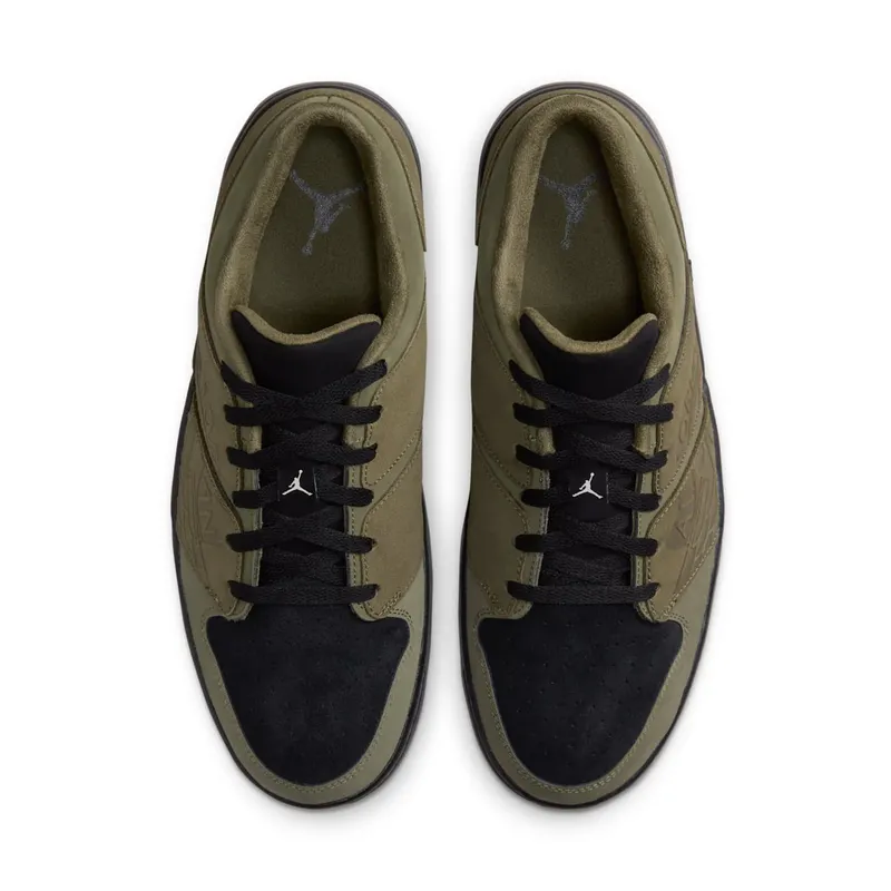 Jordan Nu Retro 1 Low Medium Olive Black (DV5141-200)