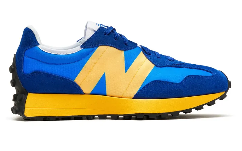 New Balance 327 Blue Yellow (2020) (MS327CLB)