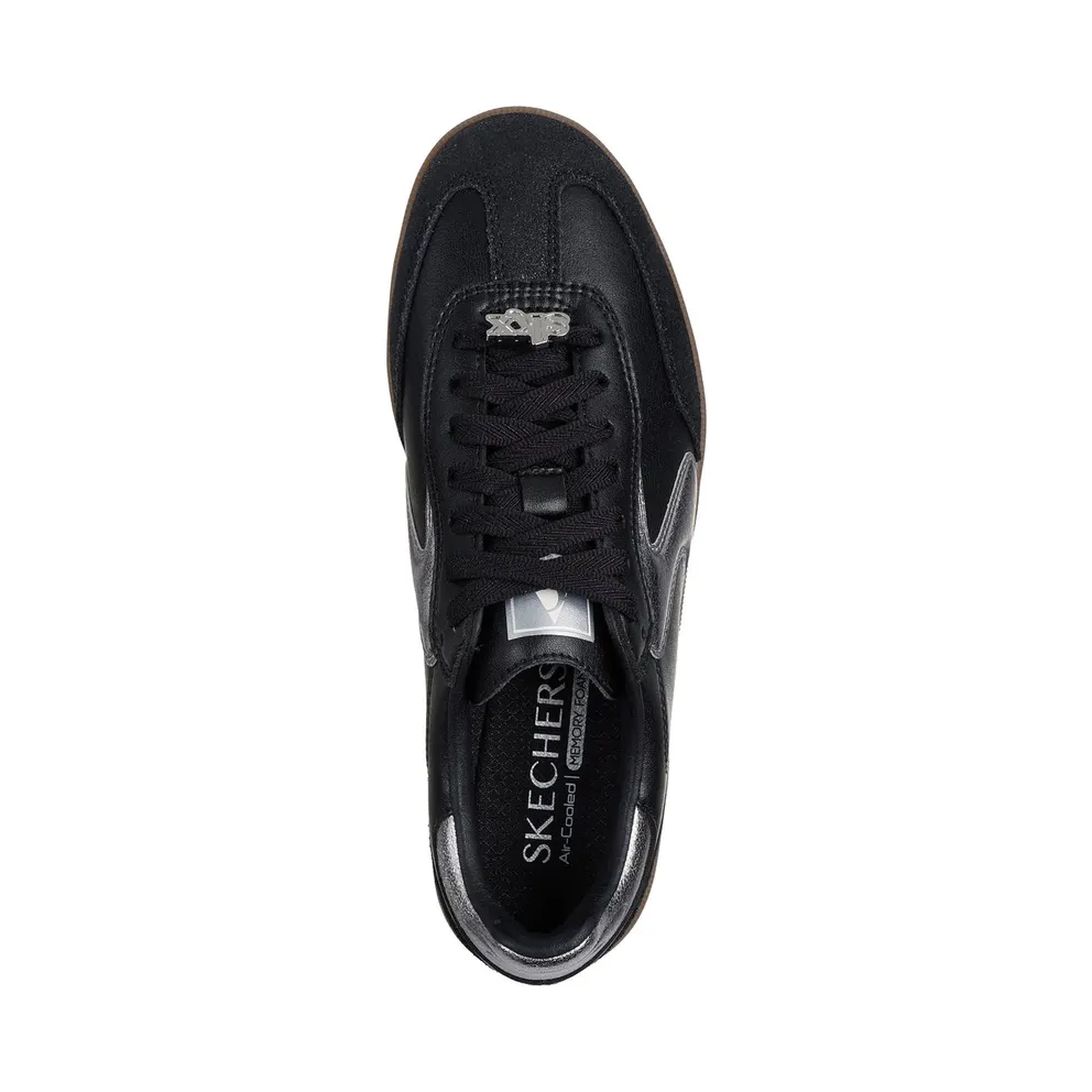 Skechers Hotshot – Cool Glow Sneaker Black/Silver