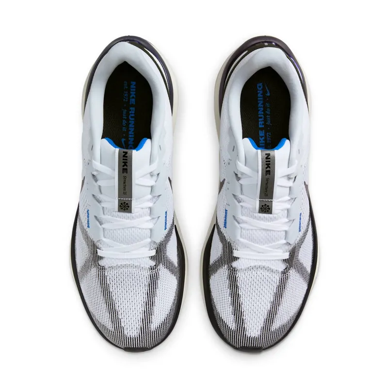 Nike Air Zoom Structure 25 White Black Sail Photo Blue (HV5222-100)