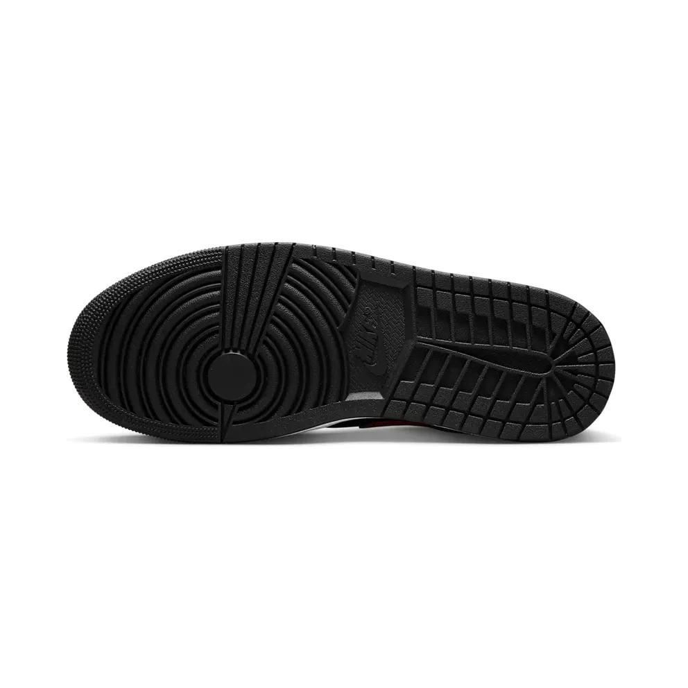 Jordan 1 Low GS “Black Toe Medium Olive” (553558-063)