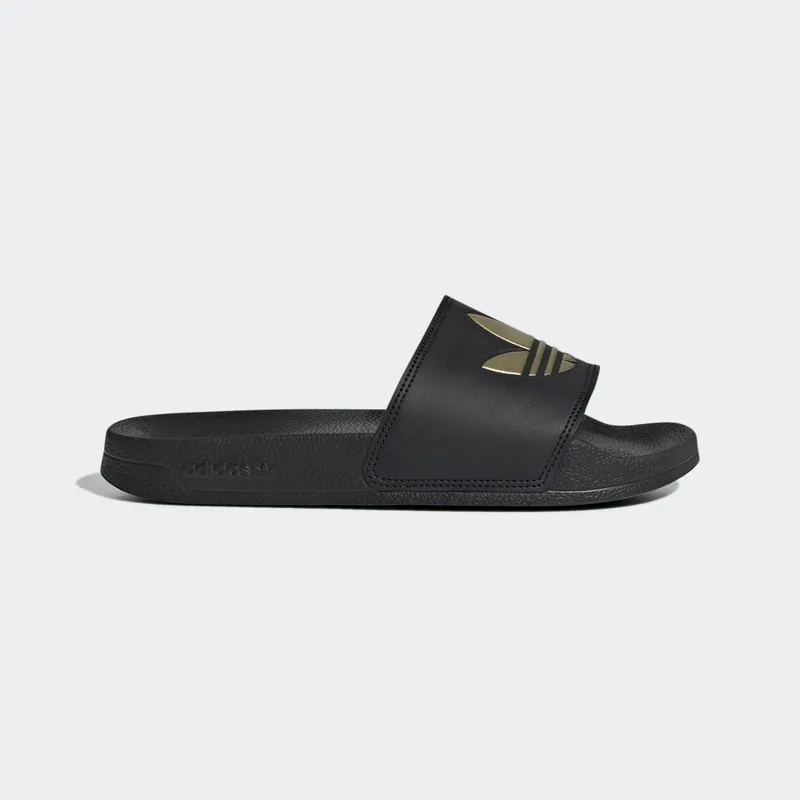 Adidas Adilette Lite Slides Core Black / Core Black / Matte Gold (GZ6196)