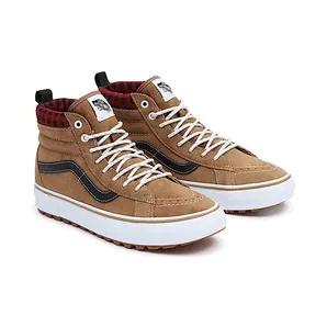 Vans Sk8-Hi MTE-1 Plaid Brown Red (VN0A5HZYY49)