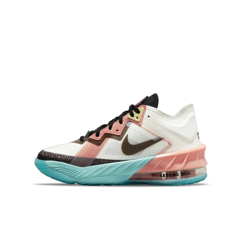 Nike x Space Jam LeBron 18 Low Lola Bunny (GS) (2021) (DJ3760-115)