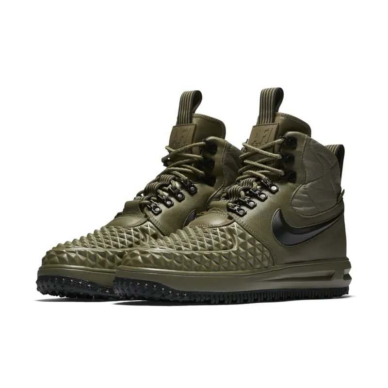 Nike Lunar Force 1 Duckboot Medium Olive Medium Olive/Black-Wolf Grey (916682-202)