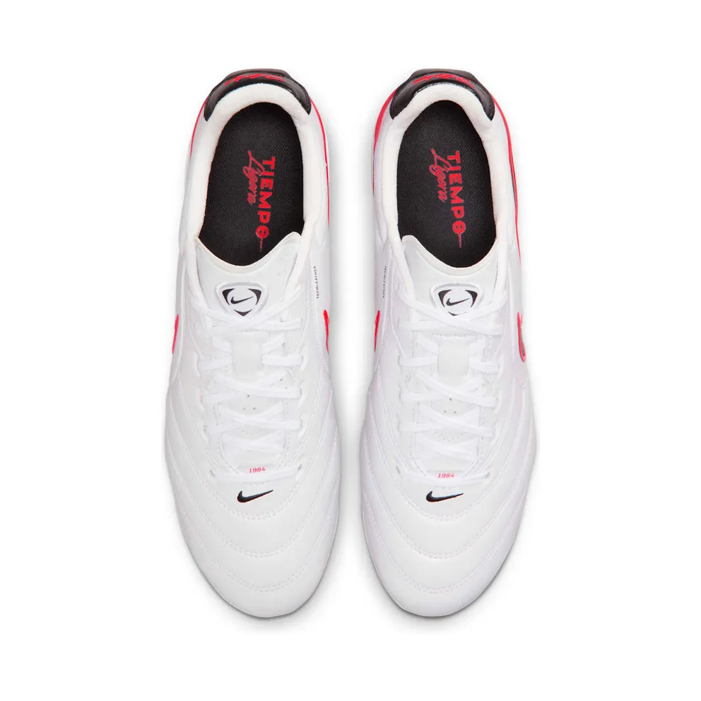Nike Tiempo Ligera Pro FG White Bright Crimson Black (HQ3158-106)