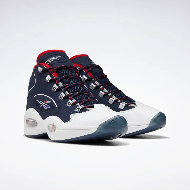 Adidas Question Mid Vector Navy / Cloud White / Vector Red (H01281)