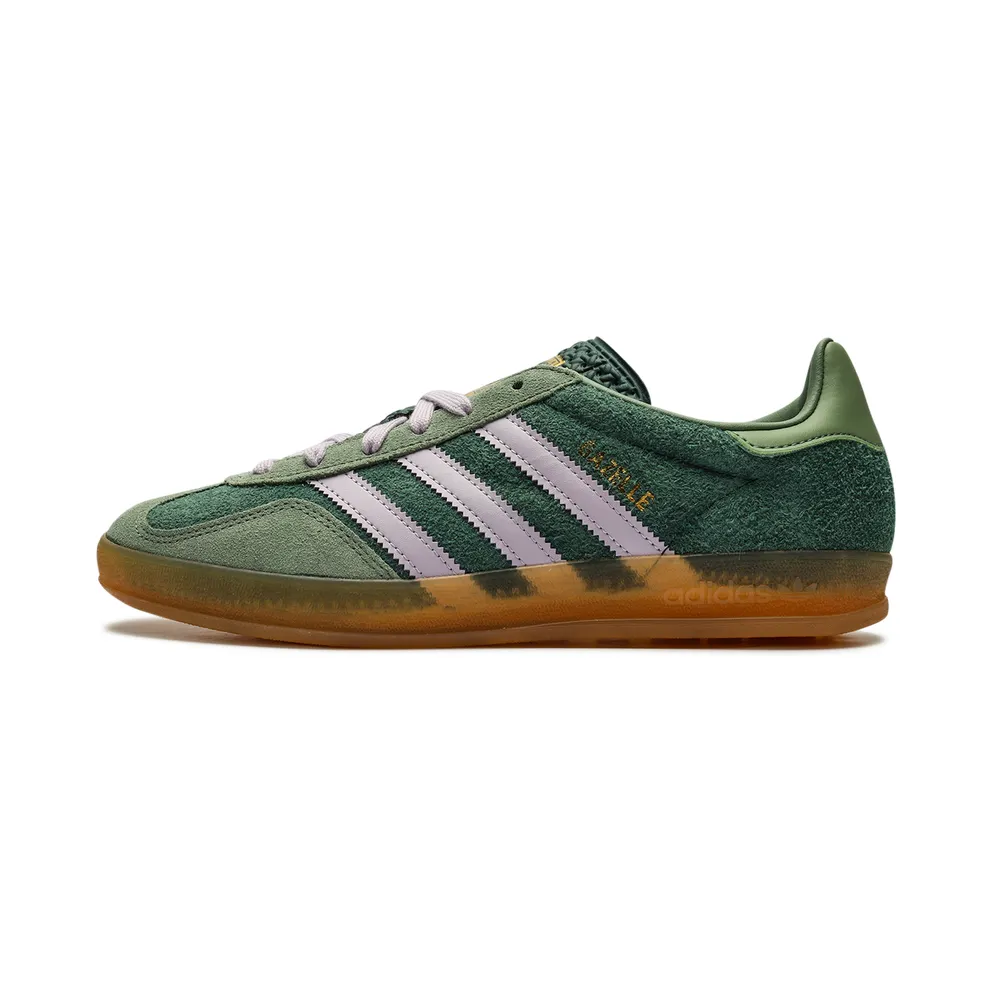 Adidas Gazelle Indoor “Mineral Green Silver” (JI0323)