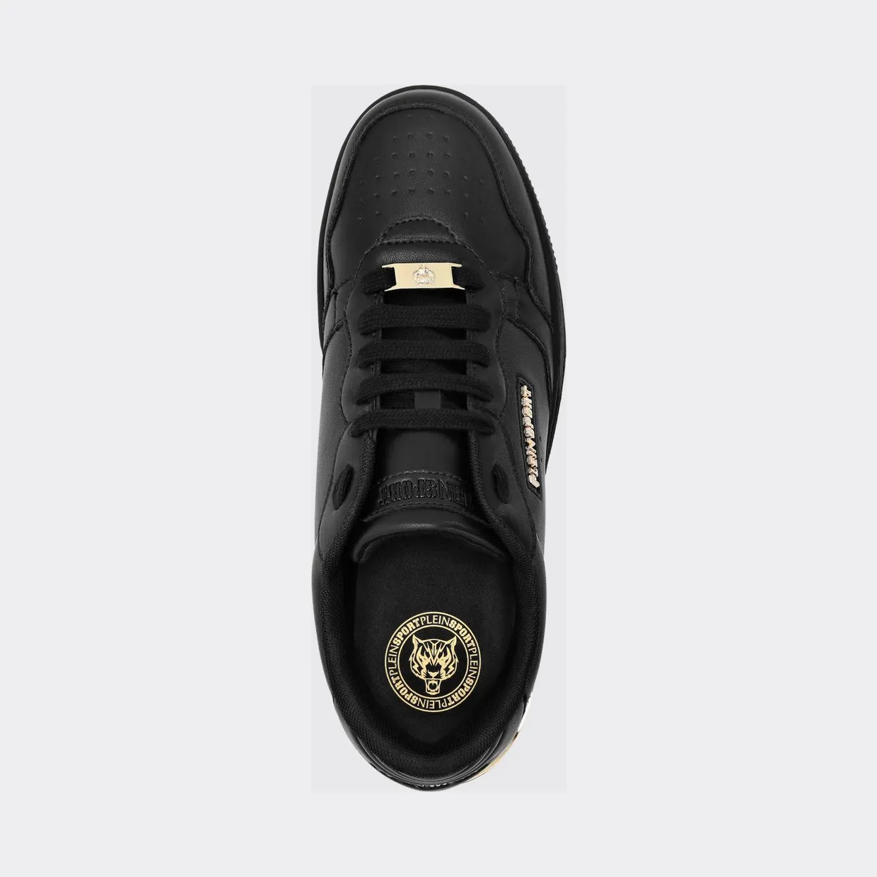 Plein Sport Viper II Leather Sneakers Philipp Plein Black (SAESUSC0738STE003N0294) (3)