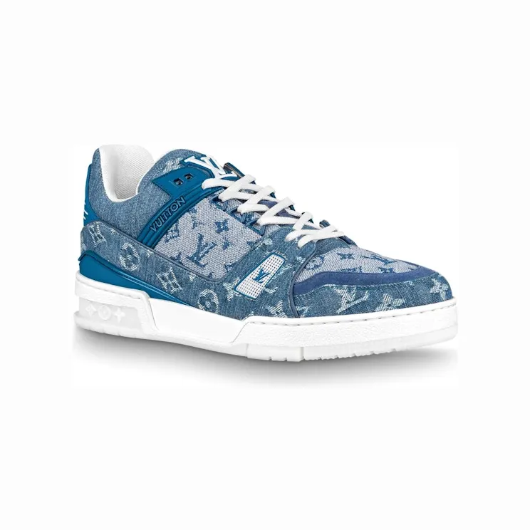 Louis Vuitton Trainer Denim Monogram (1A7S53)