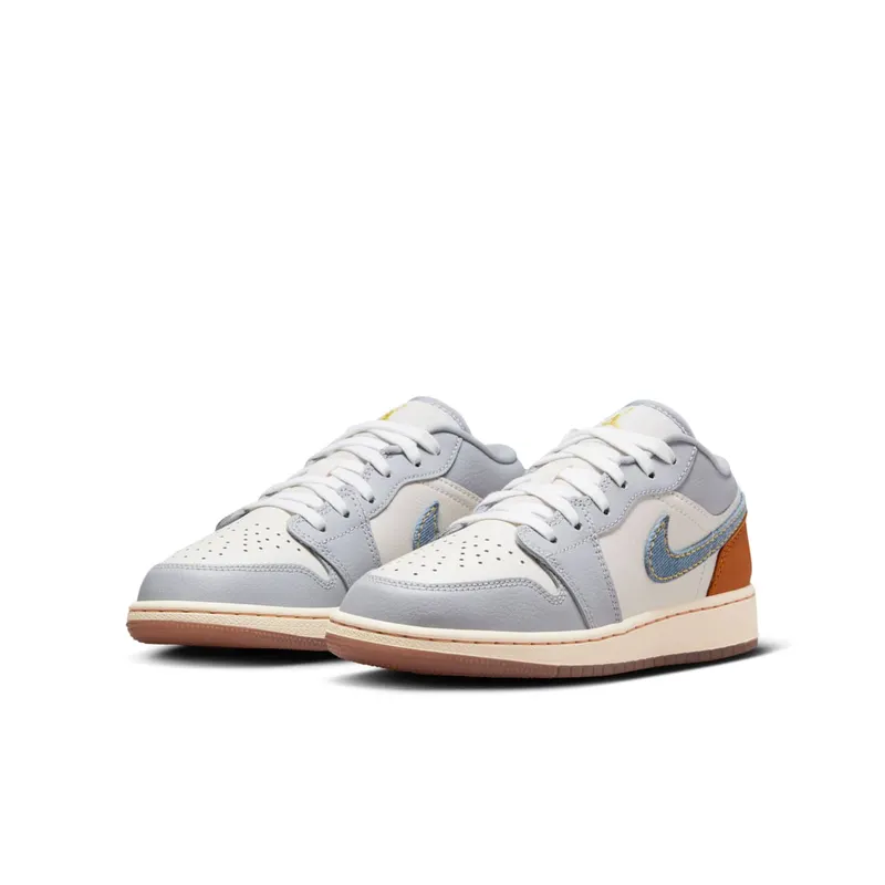 Jordan 1 Low SE Phantom Coconut Milk Amber Brown Light Armory Blue (FZ5046-041)