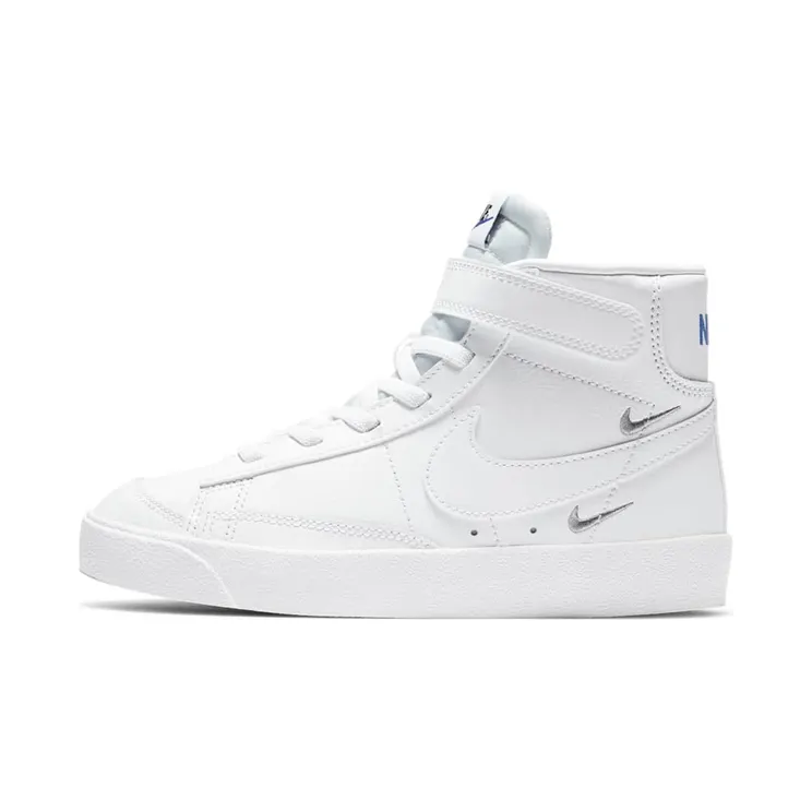 Nike Blazer Mid 77 LX White (PS) “White / Hyper Royal / Black” (DC0465-100)