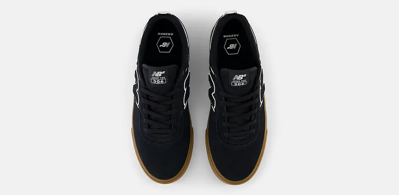 New Balance Numeric 306 Jamie Foy Black White Gum (NM306ZUC)