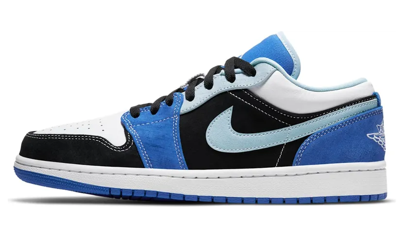 Jordan 1 Low Black Blue White (DH0206-400)