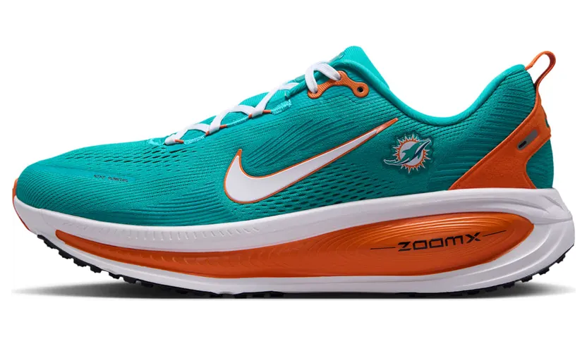 Nike Vomero 18 – Miami Dolphins – “Turbo Green / Brilliant Orange / White” (IQ6012-300)