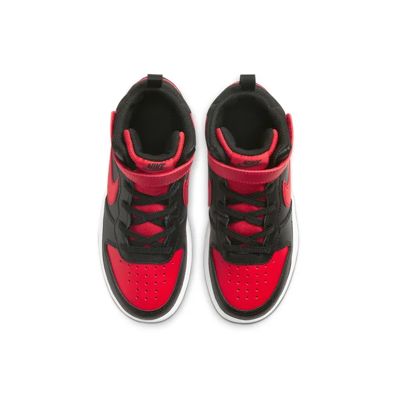 Nike Court Borough Mid 2 Younger Kids’ Black (CD7783-003)