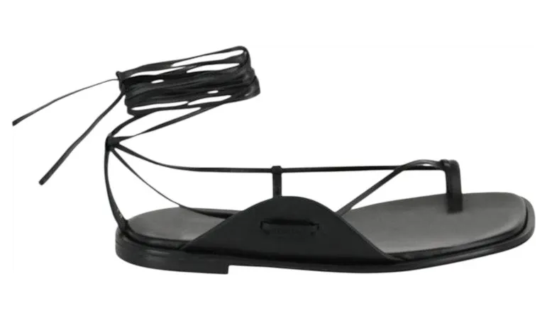 Ferragamo Golia Ankle Strap Sandals Black (021243-760631-M)