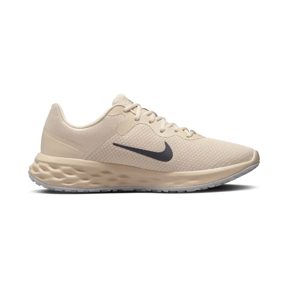 Nike Revolution 6 “Oatmeal / Oxygen Purple / Gridiron” (DC3728-101)