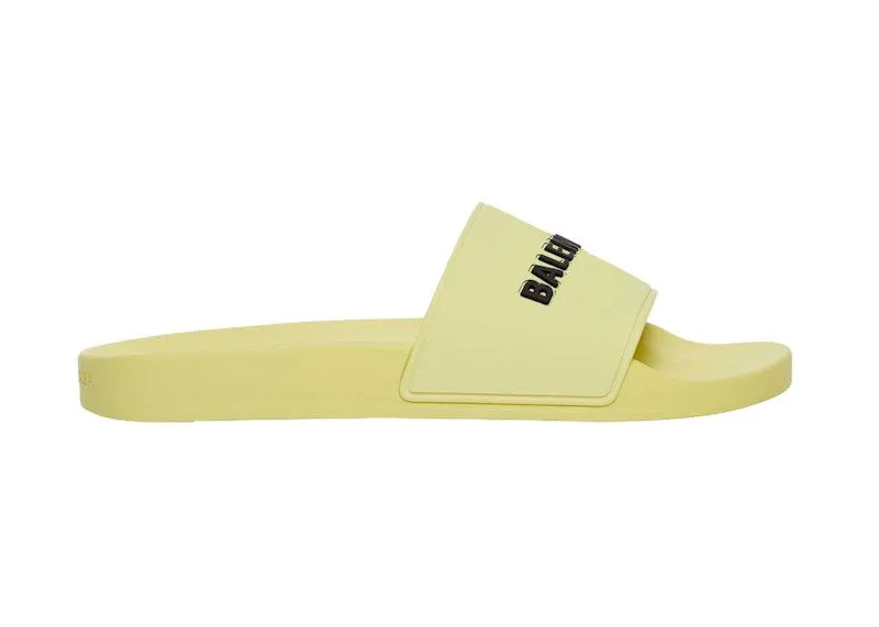 Balenciaga Pool Slide Yellow (565826W1S807710)