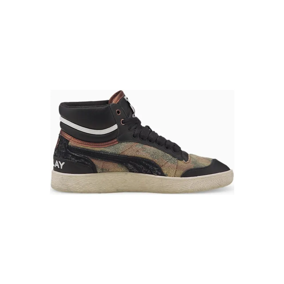 Puma Ralph Sampson Mid Camo xReplay Schwarz (383993-01)