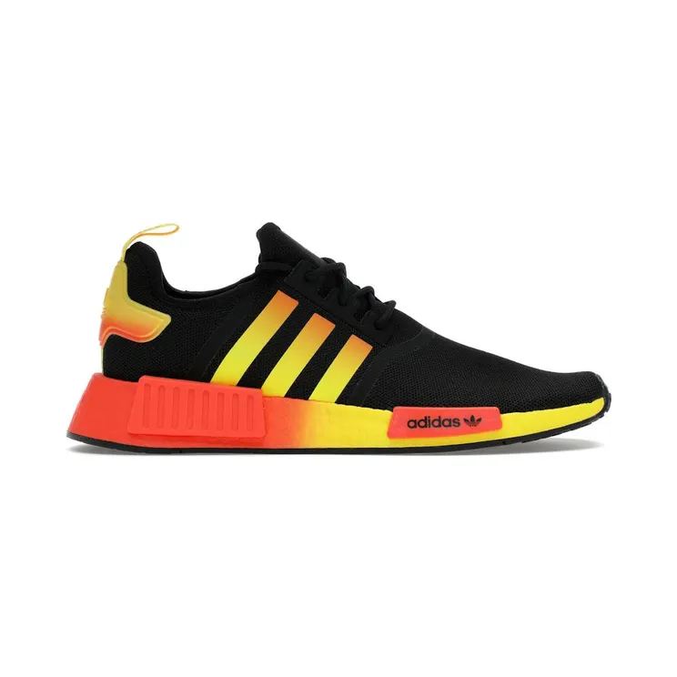 adidas NMD R1 Black Orange Yellow Gradient (FZ5877)