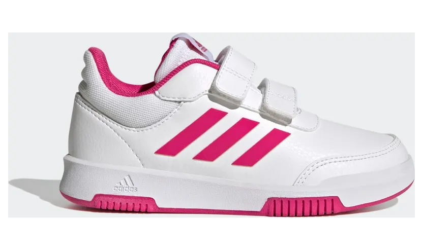 adidas Tensaur met Klittenband Cloud White / Team Real Magenta / Core Black (GW6451)