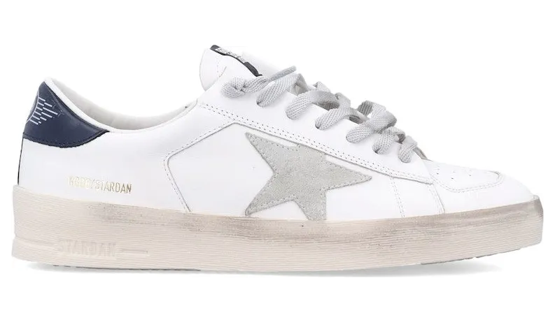 Golden Goose Stardan White Ice Gray Blue Navy (GMF00128.F000567.10509)