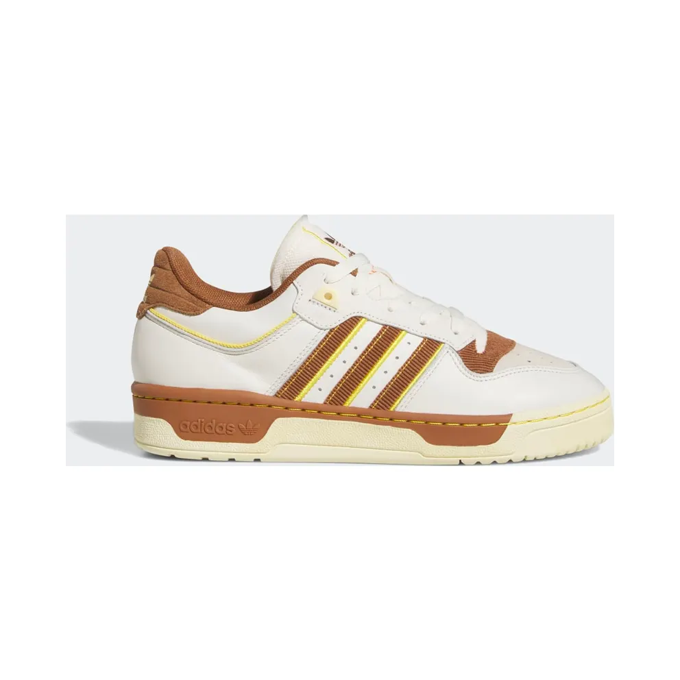 Adidas Rivalry Low 86 Chalk White / Wild Brown / Hazy Yellow (FZ6317)