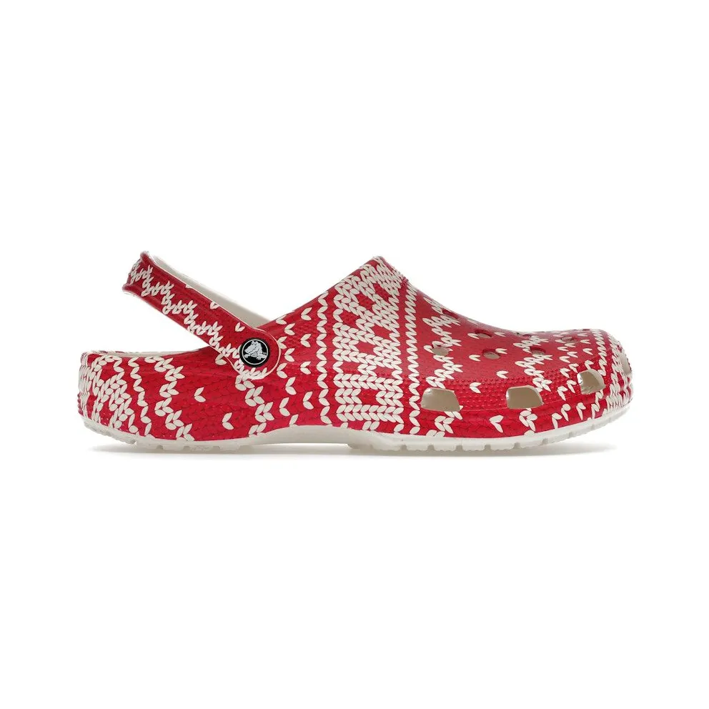 Crocs Classic Clog Holiday Sweater (209237-90H)