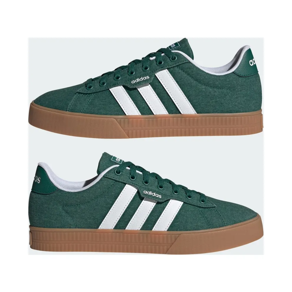 adidas Daily 3.0 Collegiate Green / Cloud White / Gum (IF7487)