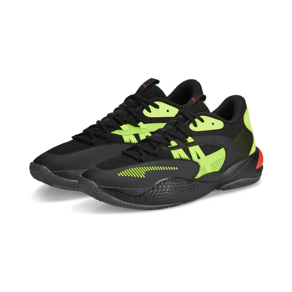 Men’s PUMA Court Rider 2.0 Glow Stick Black/Lime Squeeze (377393-01)