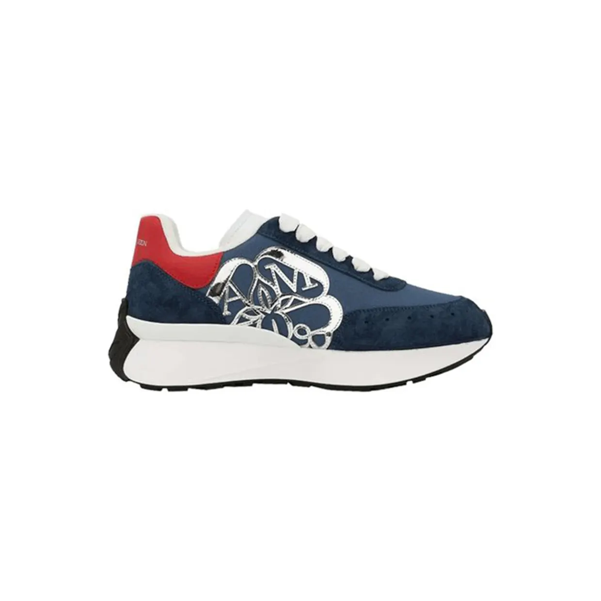 Alexander McQueen Sprint Runner Navy Red (688546W4T214529)