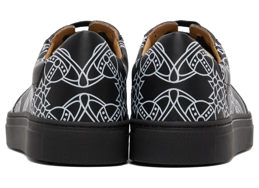 Vivienne Westwood Black Apollo Low-Top Sneakers (75020002M-S0005-) (2)