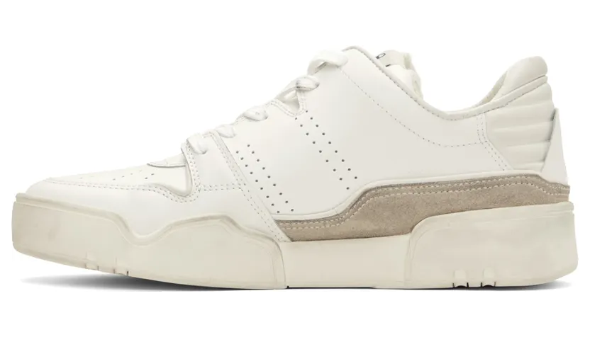 Isabel Marant White Emree Sneakers (00MBK0366-00M008N) (3)