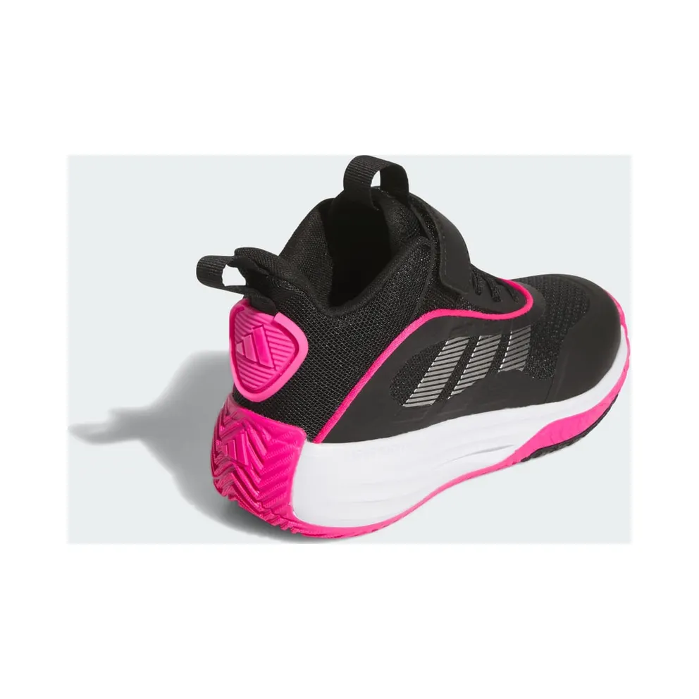 adidas Ownthegame 3.0 Core Black Iron Metallic Shock Pink (JQ7941)