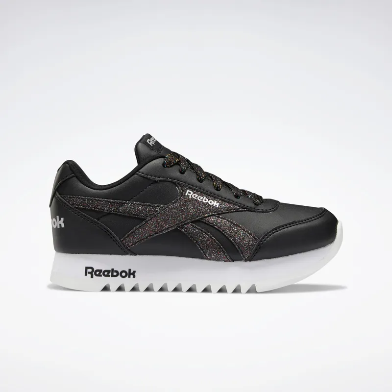 Reebok Royal Classic Jogger 2 Platformschoenen Black / White / Silver Metallic