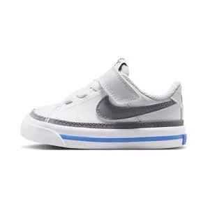 Nike Court Legacy Off White Crystal Blue Pencil Point (DA5382-135)