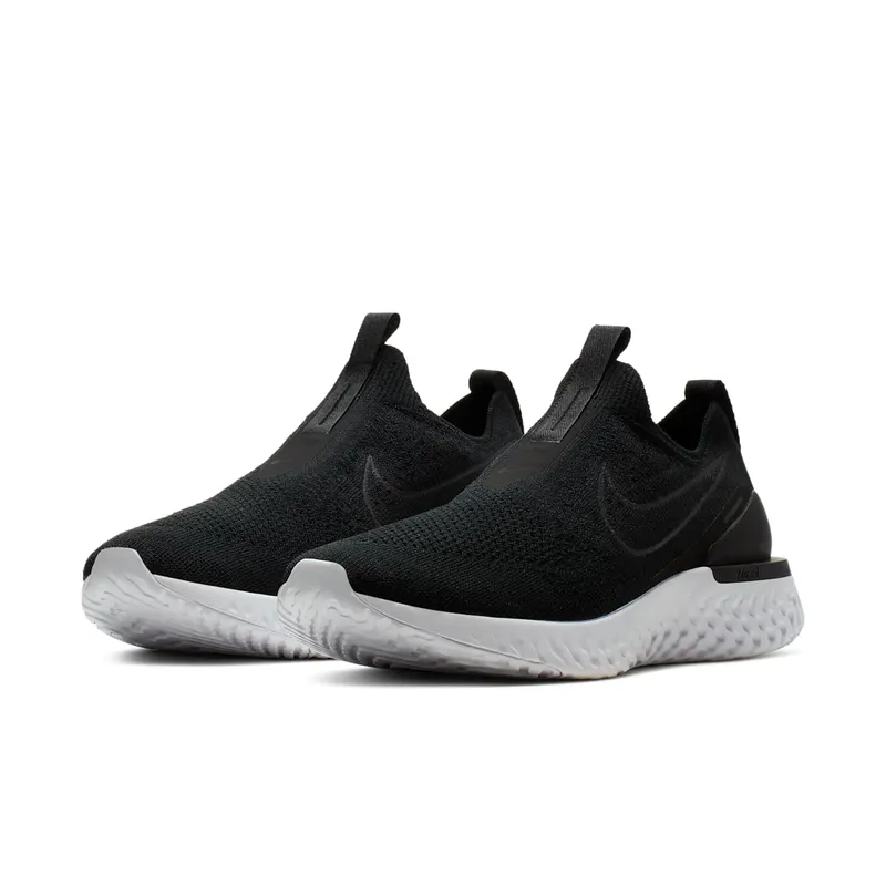 Nike Epic Phantom React Flyknit Black White (BV0417-001)