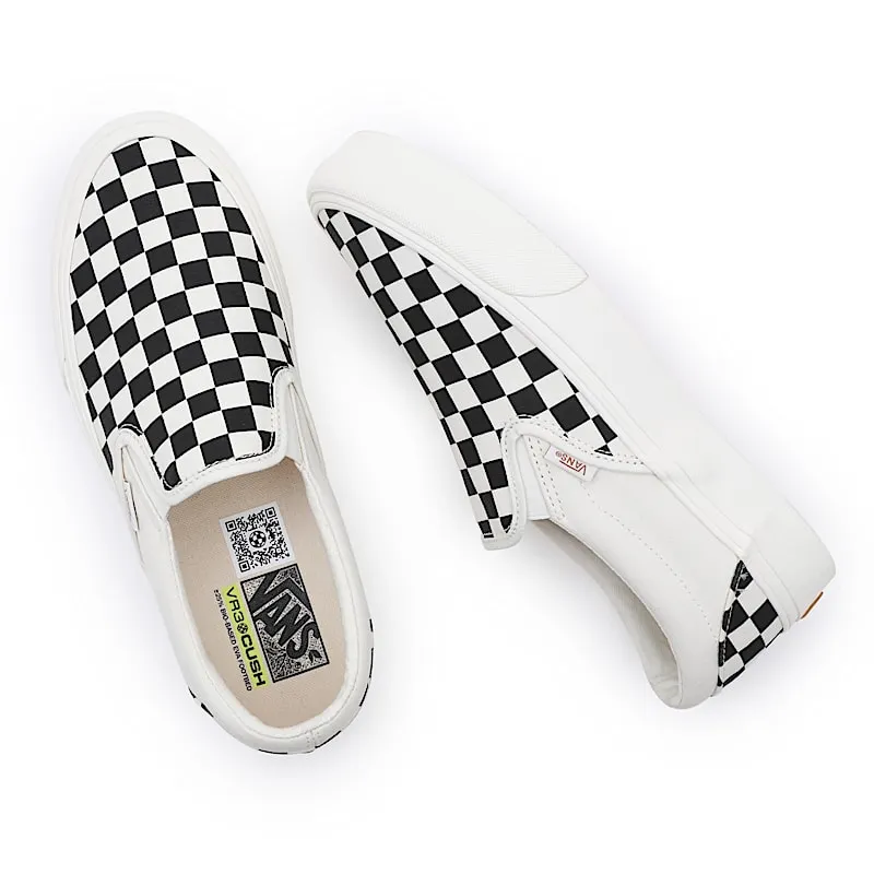 Vans Slip-On VR3 “Black Marshmallow Checkerboard” (VN0007NC1KP)